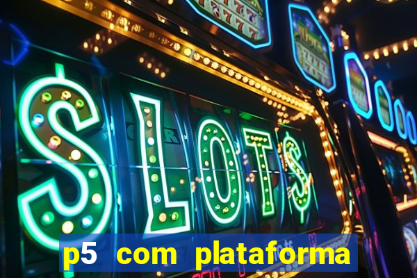 p5 com plataforma de jogos